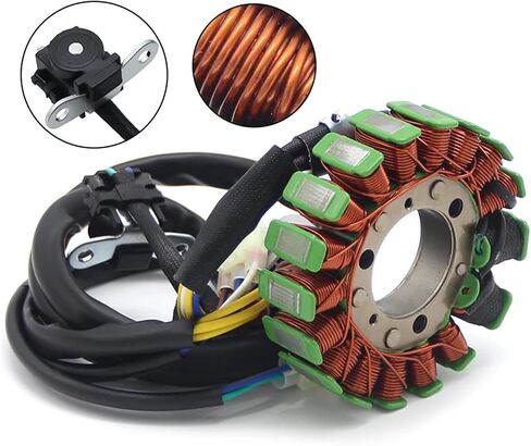 لفائف Stator Magneto للدراجات النارية لـ ATV TRX450R Sportrax 450 R 2004-2005 31120-HP1-003 ملحقات in Saudi Arabia