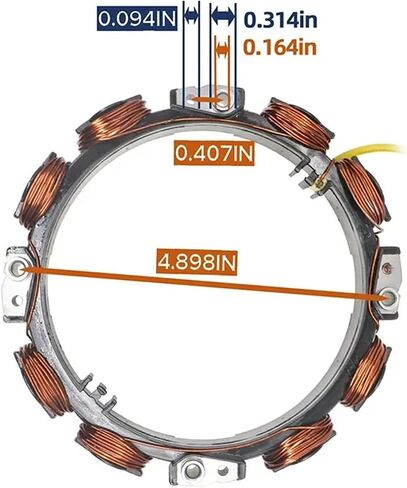 Stator Alternator Fits For 592829 Replaces 691065 392595 356776 in Saudi Arabia