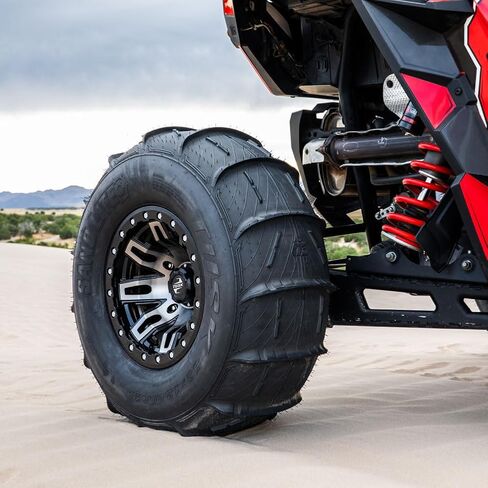 (2 عبوة) Tusk Sand Lite® الإطار الخلفي 28x12-14 (12 مجداف) لـ Yamaha Wolverine X2 850 XT-R 2022-2024 in Saudi Arabia
