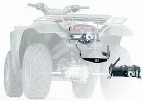 Warn 68852 Winch Mount Kit لـ Honda Fourstrax Rancher TRX350 و TRX400 ATVS ، Black in Saudi Arabia