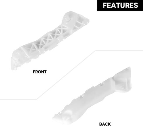 1 Pair Left and Right Side Front Bumper Bracket Bumper Retainer Support - Compatible for Mazda CX-9 Grand Touring, Sport, Touring 3.5L V6 - Gas 2007 - 2015 - Replace Part TD11500U1F in Saudi Arabia