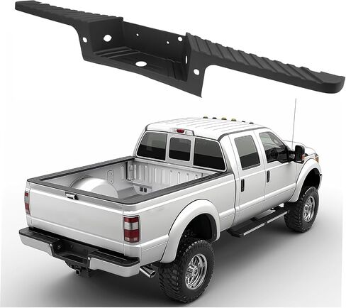 لوحة خطوة الوفير الخلفية Kuafu متوافقة مع 2008-2016 FORD F250 F350 F450 F550 Super Duty FO1191131 ، 9C3Z17B807AA W/Sensor Hole Pp Blastic Black Placit Only in Saudi Arabia