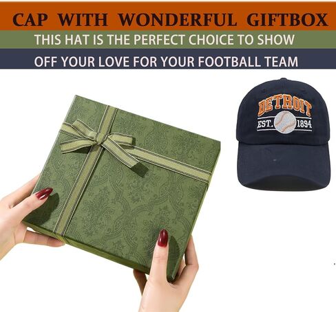 Embroidered City Washed Baseball Cap Adjustable Cotton Fans Baseball Hat for Men Women in Kuwait