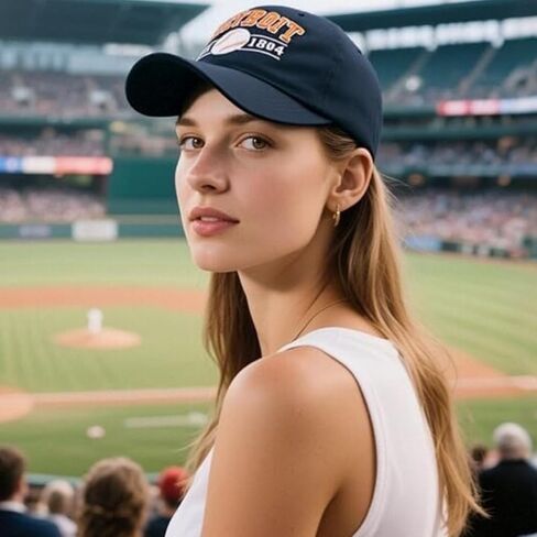 Embroidered City Washed Baseball Cap Adjustable Cotton Fans Baseball Hat for Men Women in Kuwait