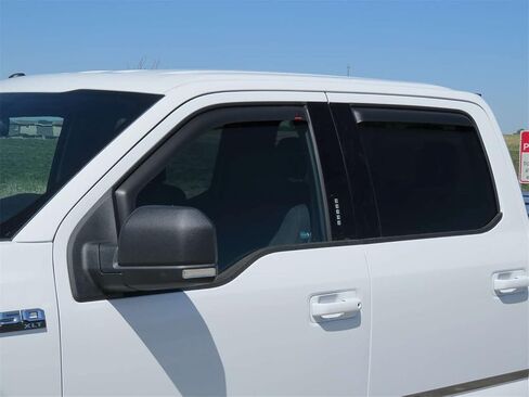 EGR 573491 في قناة Window Vissors الأمامية والخلفية مجموعة الدخان الداكن لاختيار نماذج فورد in Saudi Arabia