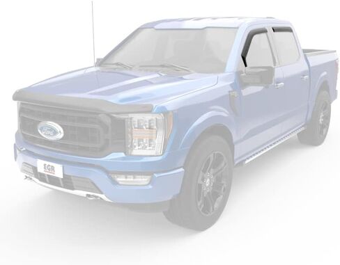 EGR 573491 في قناة Window Vissors الأمامية والخلفية مجموعة الدخان الداكن لاختيار نماذج فورد in Saudi Arabia