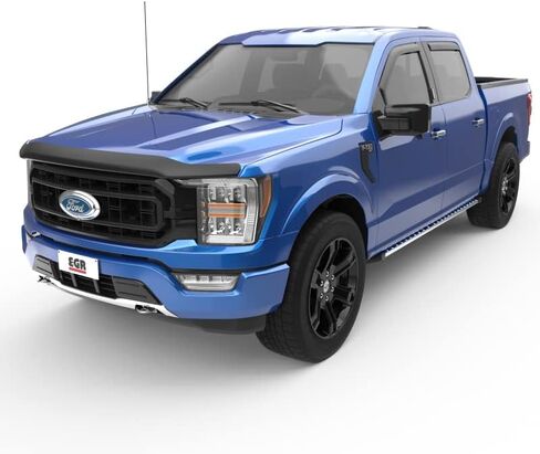 EGR 573491 في قناة Window Vissors الأمامية والخلفية مجموعة الدخان الداكن لاختيار نماذج فورد in Saudi Arabia