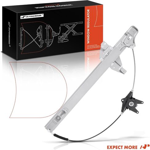 A-Premium Electric Power Window Regulator with Motor Compatible with Ford F-250 Super Duty 2013-2016, F-350 Super Duty, F-650 F650, F-750, F-450 Super Duty, F-550 Super Duty, Rear Left Driver Side in Saudi Arabia