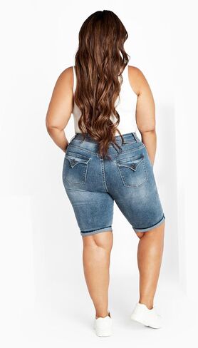 City Chic Women's Plus Size Short - Killer Pins in Saudi Arabia