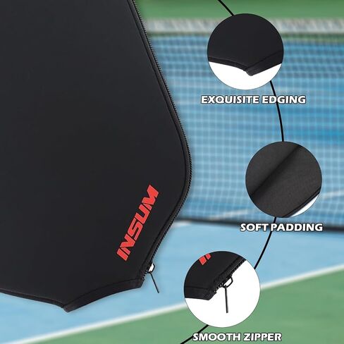 Premium Pickleball Paddle Cover Case | Durable Material Pickleball Covers Bag | Fits All Shapes Single Paddles in Saudi Arabia