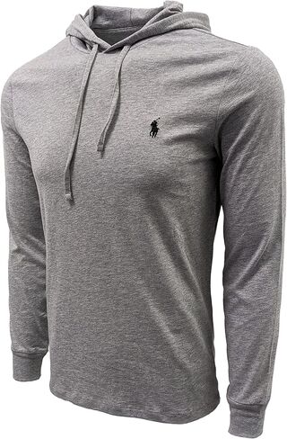 تي شيرت بغطاء للرأس من بولو رالف لورين (أخضر/عنابي، مقاس XX-Large) in Kuwait