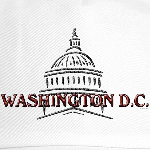 CafePress Washington DC Cap Adjustable Baseball Cap in Saudi Arabia