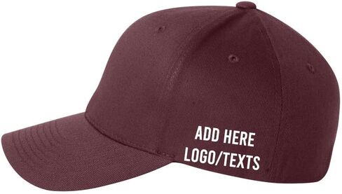 INK STITCH 6277 Custom Embroidery Logo Texts Personalized Cotton Blend Caps in Saudi Arabia