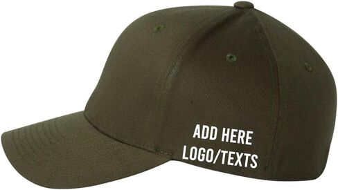 INK STITCH 6277 Custom Embroidery Logo Texts Personalized Cotton Blend Caps in Saudi Arabia