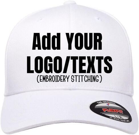 INK STITCH 6277 Custom Embroidery Logo Texts Personalized Cotton Blend Caps in Saudi Arabia