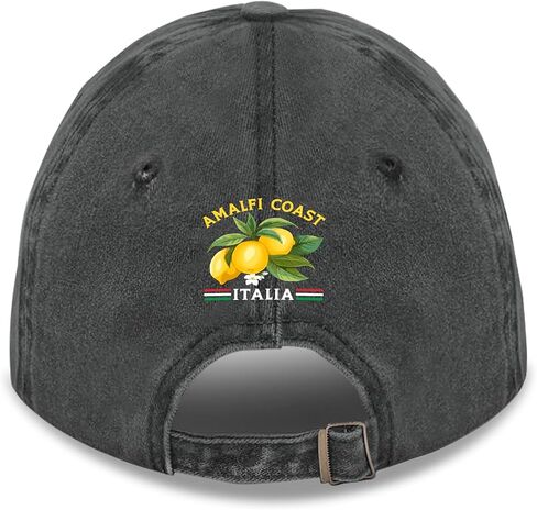 مصنوعة في الولايات المتحدة Amalfi Coast Town Italian Italian Italy Hat للسيدات للبيسبول Cap Soft Soft Rashed in Saudi Arabia