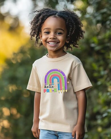 First Day of Pre-K Shirt – Toddler Boys and Girls Short Sleeve Back to School Outfit, 2T-5T in Saudi Arabia