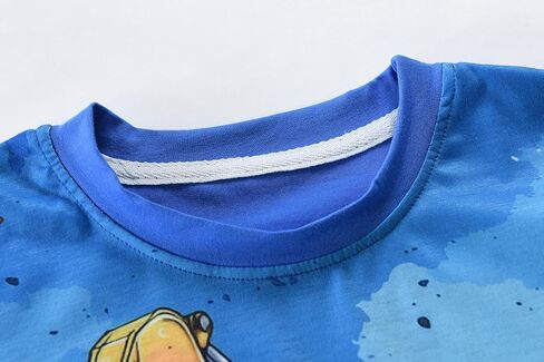 DDSOL Toddler Boy T-Shirt Short Sleeve 3D Graphic Monster Truck Summer Tops Tees Shirt 4-10 Years in Saudi Arabia
