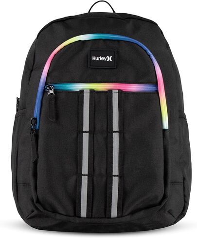 Hurley Kid's School Backpack, Black/Multi, One Size in Saudi Arabia