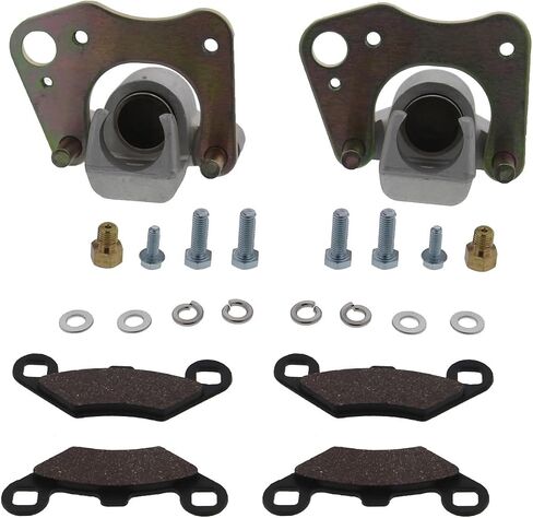 Powersports Replacement Parts for ATV & UTV Front Left Right Brake Calipers and Brake Pads For POLARIS 330 Magnum 2x4 2005 Mod-TZ34-S18626 in Saudi Arabia