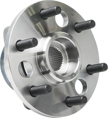 Detroit Axle - 6 Lugs Front Wheel Hubs لـ Chevy GMC K1500 K2500 Suburban Blazer Yukon ، محمل العجلات البديلة ومجموعة مجموعة المحاور ، محاور الزوجين in Kuwait