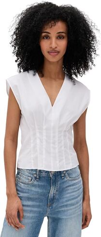 Rag & Bone Women's Ines Poplin Top in Saudi Arabia