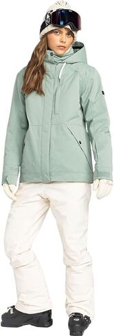 Roxy Womens Backyard Snow Pant-سروال التزلج على الجليد على الجليد ، 10 آلاف ، خالية من PFAS ، ملاءمة خصيص ، معزولة in Saudi Arabia
