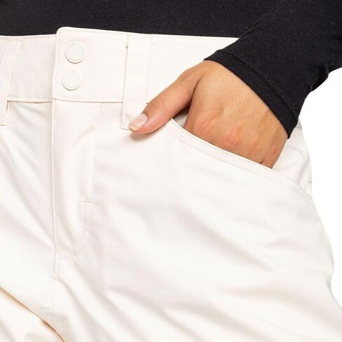 Roxy Womens Backyard Snow Pant-سروال التزلج على الجليد على الجليد ، 10 آلاف ، خالية من PFAS ، ملاءمة خصيص ، معزولة in Saudi Arabia