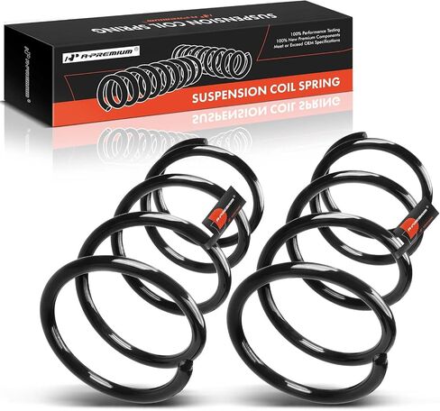 A-Premium 2Pcs Front Suspension Coil Spring Set Compatible with Honda CR-V CRV 2002 2003 2004 2005 2006 2.4L, Driver and Passenger Side, Replace# 5140159A034, 5140159A904 in Saudi Arabia