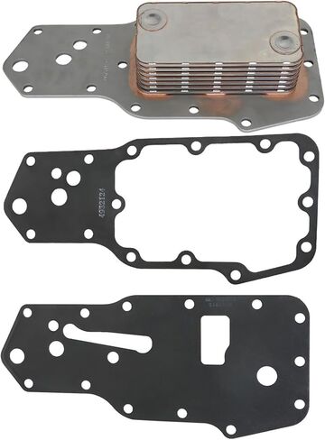 GXYWADY Engine Oil Core Replacement for FL50 FL60 FL70 FL80 FS65 MT35 MT45 MT55 FC70 1989-2002 Replacement for 3921558 3957544 4713985AB in Saudi Arabia