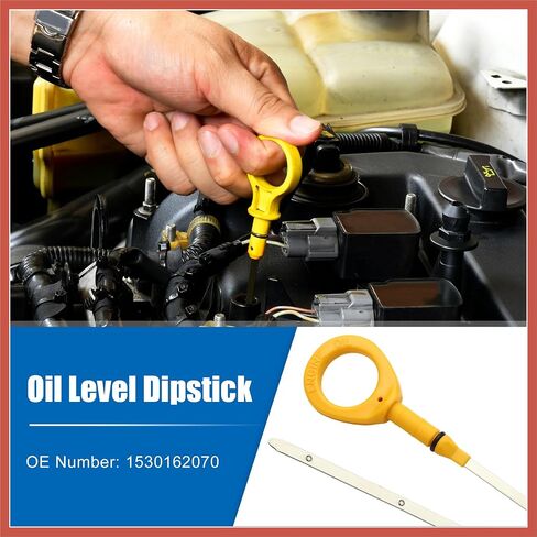 ACROPIX 1 PCS زيت المحرك DIPSTICK OIL محرك مستوى السائل السائل ل TOYOTA 4RUNNER LIMITED SR5 3.4L V6 GAS 1996-2002 NO.1530162070 CAR PARTS in Saudi Arabia