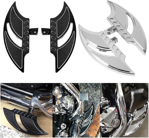 Flame Type Rear Pedals Front and Rear Pedals Motorcycle Accessories for Harley 883 XL1200 48 in Saudi Arabia