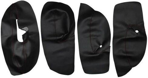 غطاء لوحة باب LHD لـ VW Golf 4 MK4 Jetta 1998-2005 CAR DOOR REMS REMS LACKER TRIMER BLACK WITH in Saudi Arabia