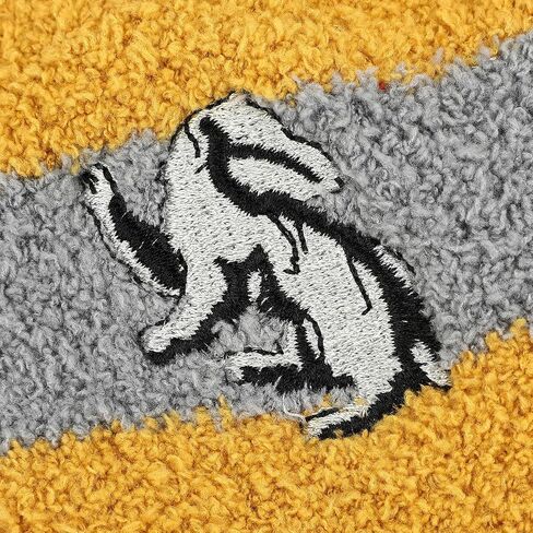 Bioworld Harry Potter Hufflepuff Badger Adult Chenille Crew Socks in Saudi Arabia