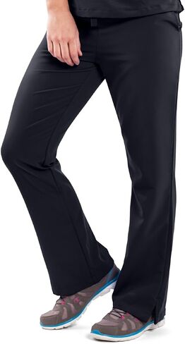 بنطلون Medline 5580NVYXXL Melrose Ave النسائي ذو الرقبة الطويلة مع رباط، خصر مرن، أزرق داكن، 2X-Large in Saudi Arabia