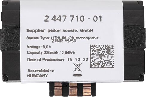 84102447710 Emergency Battery,330mah Portable Car Battery Compatible with BMW F20 F30 F31 F45 F46 G20 G21 G30 X1 F48 X2 F39 X3 F25 X4 F26 X5 X6 X7 in Saudi Arabia
