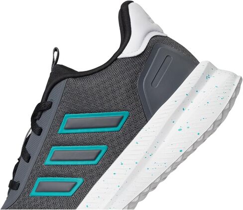 adidas X_PLR Path Sneaker, Grey/Pure Teal/Black, 3 US Unisex Little Kid in Saudi Arabia