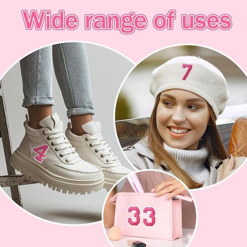 72Pcs Letter Number Iron on Patches, BetterJonny Colorful Embroidered Sew On Patches Alphabet A-Z Numbers 0-9 Applique for Clothes Patches Embroidered Patches for Shoes Hats Bags Jeans DIY Accessories in Kuwait