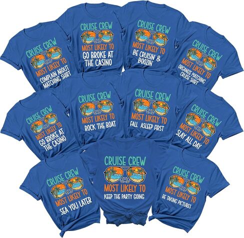 Family Cruise Shirts 2025, Family Vacation Shirt 2025, Friends Cruise Squad Shirts, Beach Trip, Birthday Cruise T-Shirt in Kuwait