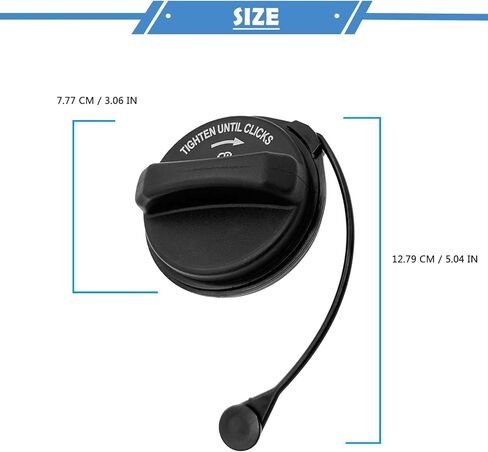 HC3Z9030B CAS غاز خزان الوقود غطاء حشو متوافق مع FORD F-150 F-150 F-350 F-450 F-550 F-600 F150 F250 F350 F450 F550 F600 Super Duty Focus Fusion Ranger for Lincoln Town Car for Mercury Mariner in Saudi Arabia