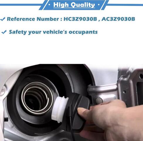 HC3Z9030B CAS غاز خزان الوقود غطاء حشو متوافق مع FORD F-150 F-150 F-350 F-450 F-550 F-600 F150 F250 F350 F450 F550 F600 Super Duty Focus Fusion Ranger for Lincoln Town Car for Mercury Mariner in Saudi Arabia