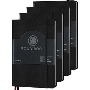 Ox Plastics A5 Leather Journal Refillable Spiral Notebook - Journaling Notebooks for Work with Dot Grid Paper & Inner Pockets for Travel & Personal Organizer (Coffee) in Kuwait