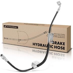 A-Premium Front Driver Brake Hydraulic Hose Compatible with Select Chevy and GMC Models - Express 1500/Savana 1500 2003-2009, Express 2500/Savana 2500 2003-2005 - Replace# 15823490 in Saudi Arabia