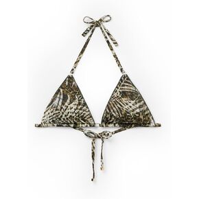 Woman's Triangle Swimsuit Top Tropical Animalier in Kuwait