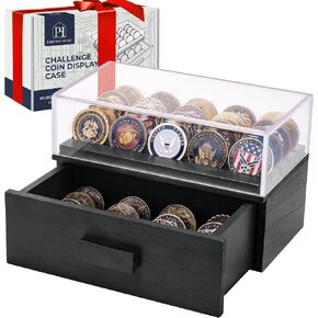 Large Brown American Flag Coin Case in Saudi Arabia