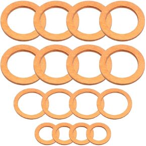 Tusk Copper KTM Drain Plug Washer Kit Compatible with KTM in Saudi Arabia