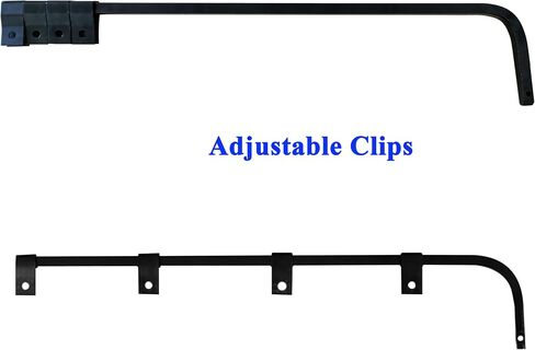 Straight Bar Type Mud Flap Hangers for Semi Trucks Square Steel Mudflap Hangers in Kuwait