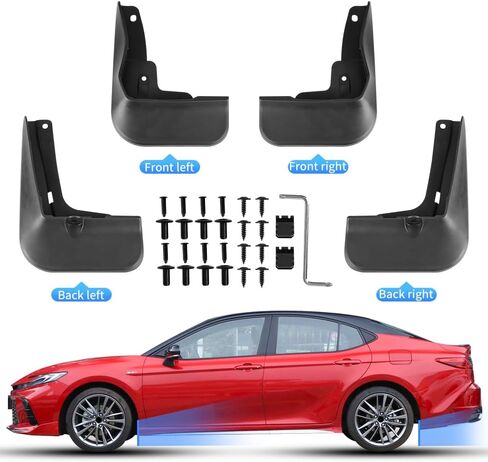 طين السيارة طين اللوحات الدبقية حراس الطين من أجل تويوتا كامري 2025 le se xse xle auto exto excalistory tyre mudguard in Saudi Arabia