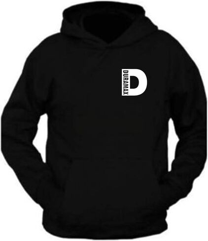 Duramax Pocket Design Color Black Hoodie Hooded Sweatshirt S-3XL in Saudi Arabia
