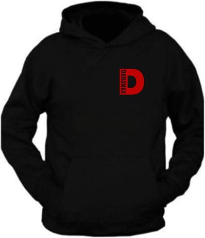 Duramax Pocket Design Color Black Hoodie Hooded Sweatshirt S-3XL in Saudi Arabia